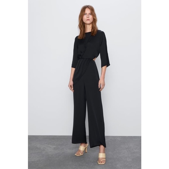 ZARA | Cut Out Jumpsuit SOLD - Picture 4 of 8